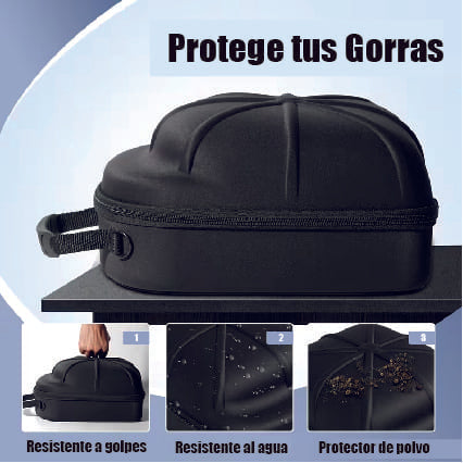 INCREIBLE MALETA PORTA GORRAS
